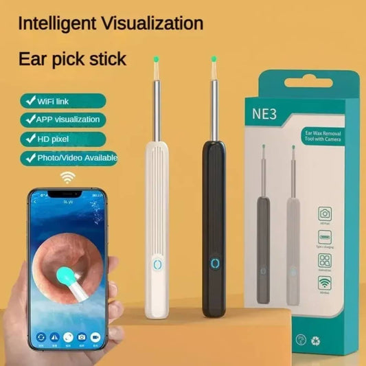 Nettoyeur D'otoscope Vidéo 3 En 1
